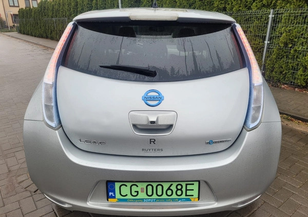 Nissan Leaf cena 28900 przebieg: 93723, rok produkcji 2012 z Działoszyn małe 379